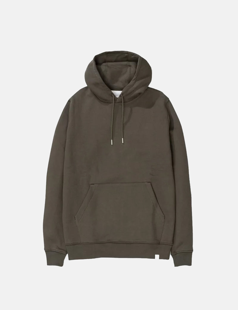 Norse Projects Vagn Classic Hooded Sweatshirt - Ivy Green