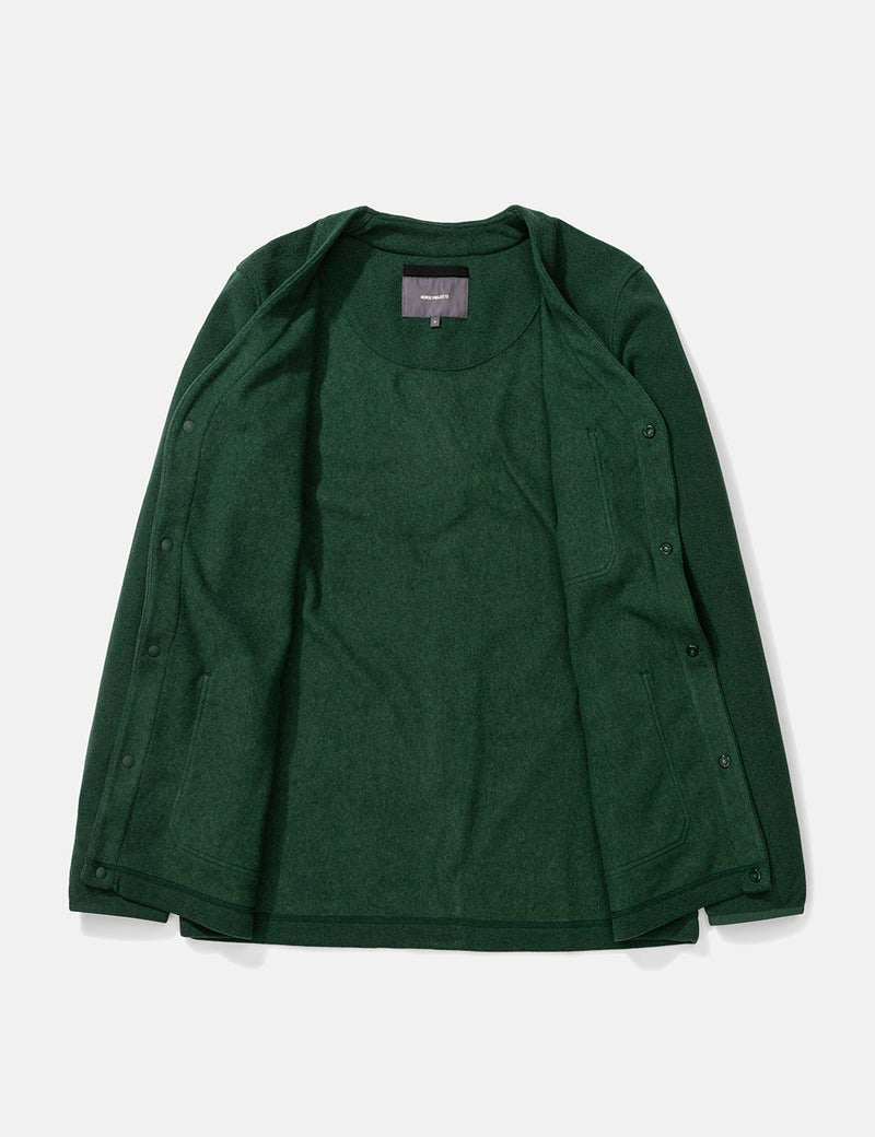 Norse Projects Vidar Fleece Jacket - Dartmouth Green