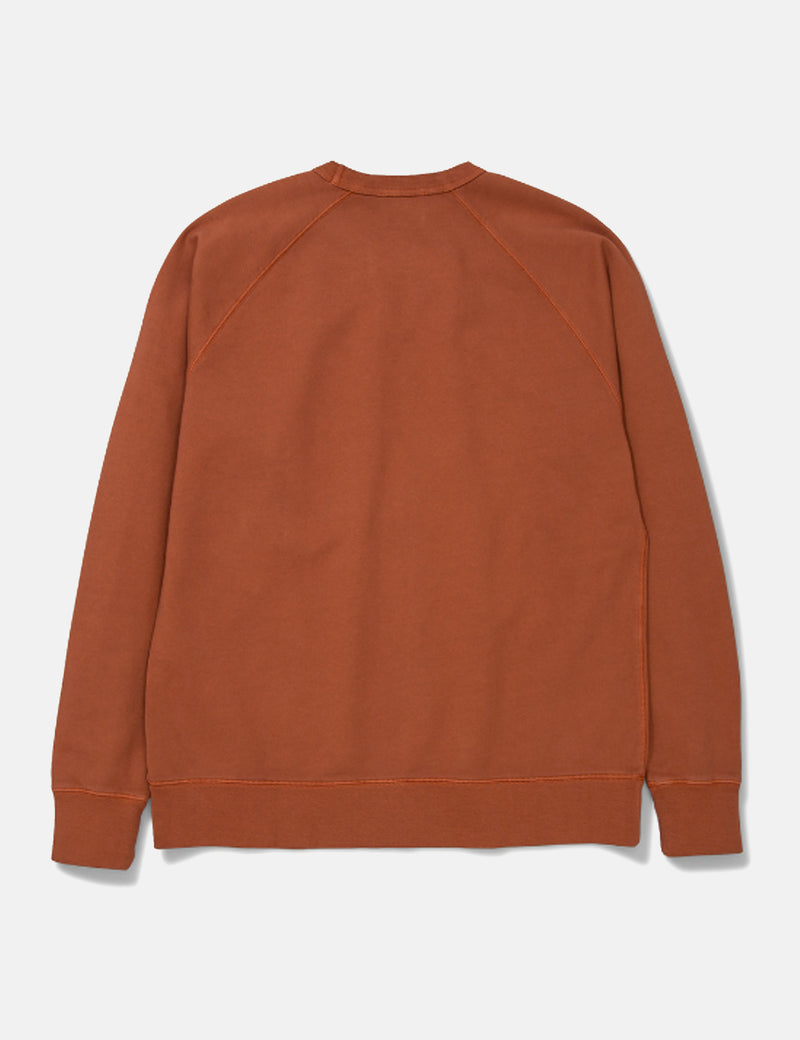 Norse Projects Kristian Sportswear GMD Sweatshirt - Burnt Ocher