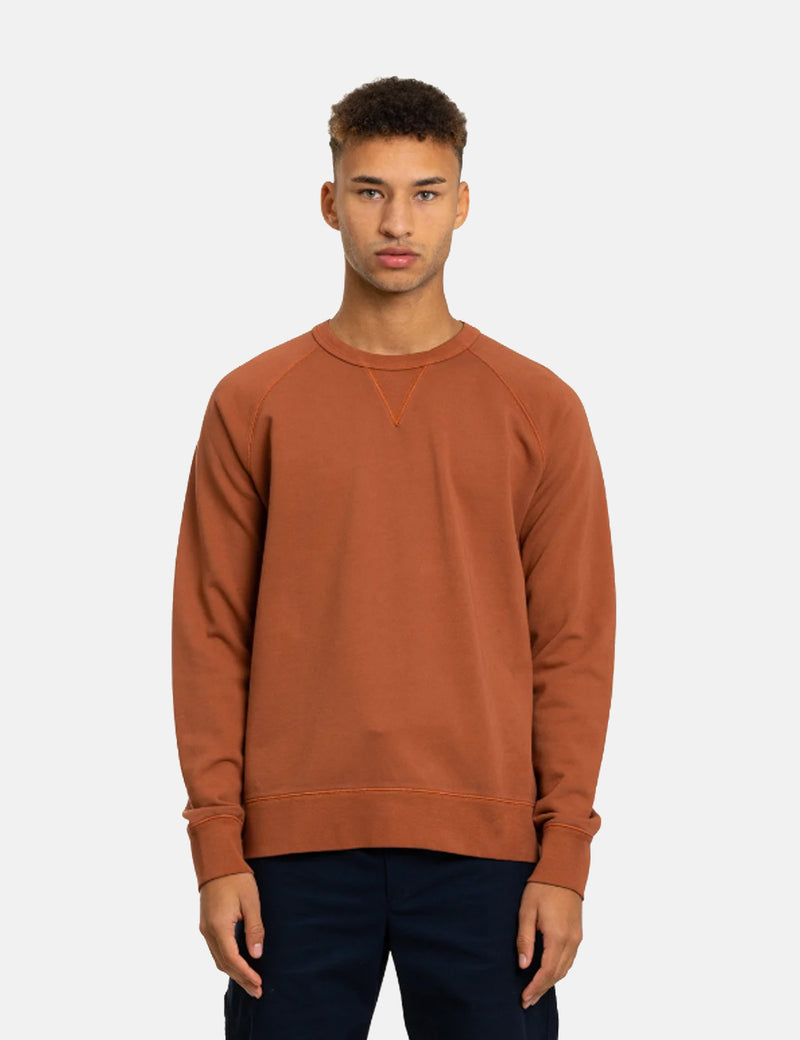 Norse Projects Kristian Sportswear GMD Sweatshirt - Burnt Ocher