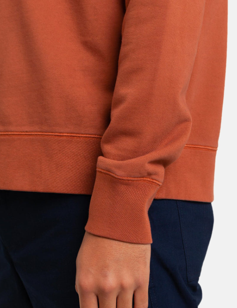 Norse Projects Kristian Sportswear GMD Sweatshirt - Burnt Ocher