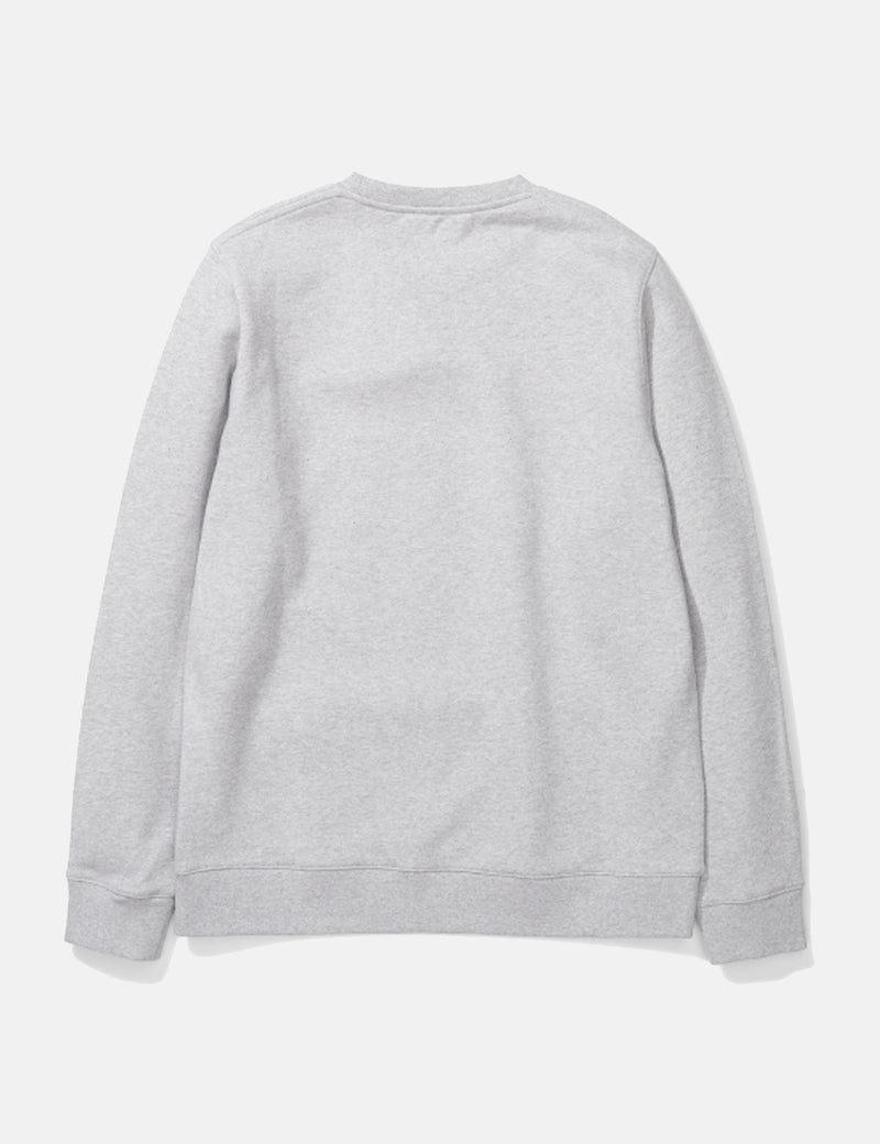 Norse Projects Vagn Norse Projects Logo Sweatshirt - Light Grey Melange