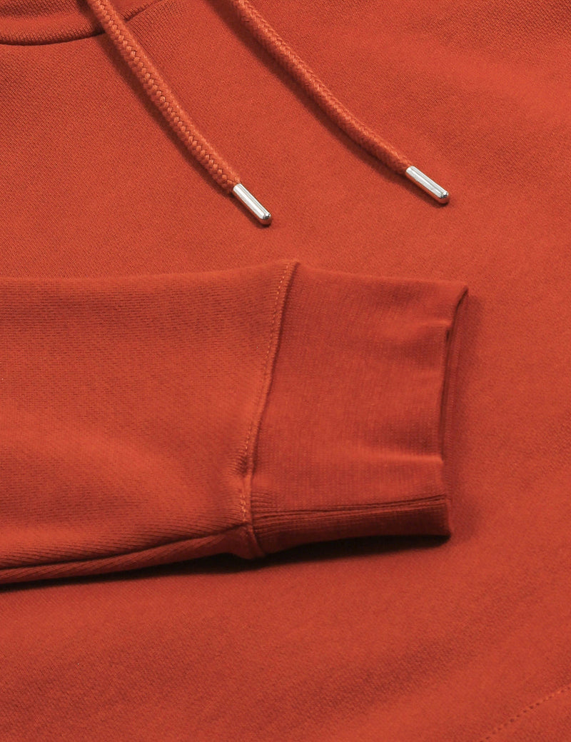 Norse Projects Vagn Classic Hooded Sweatshirt - Burnt Orange