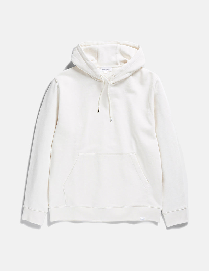 Norse Projects Vagn Classic Hooded Sweatshirt - Ecru