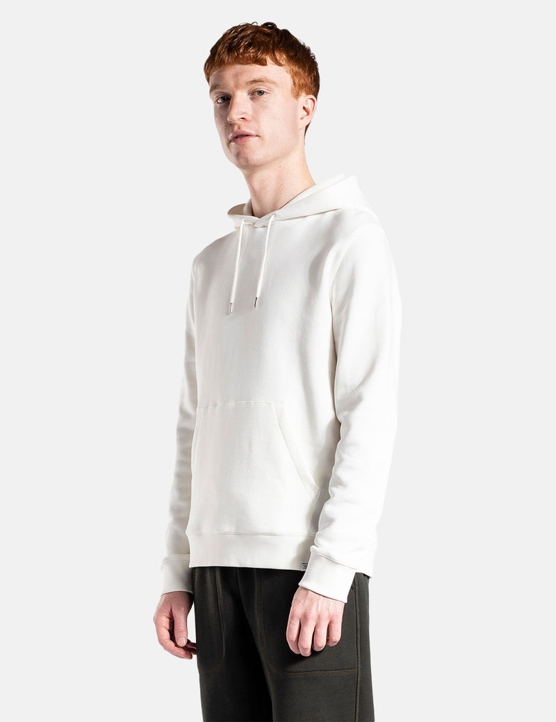 Norse Projects Vagn Classic Hooded Sweatshirt - Ecru