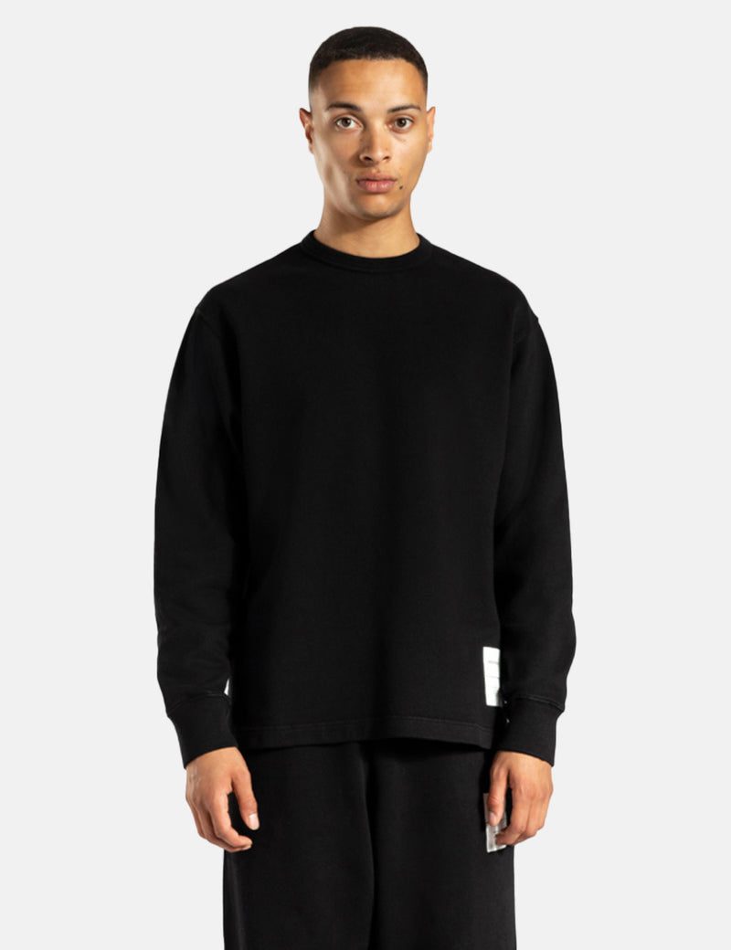 Norse Projects Fraser Tab Series Crew Sweatshirt - Black
