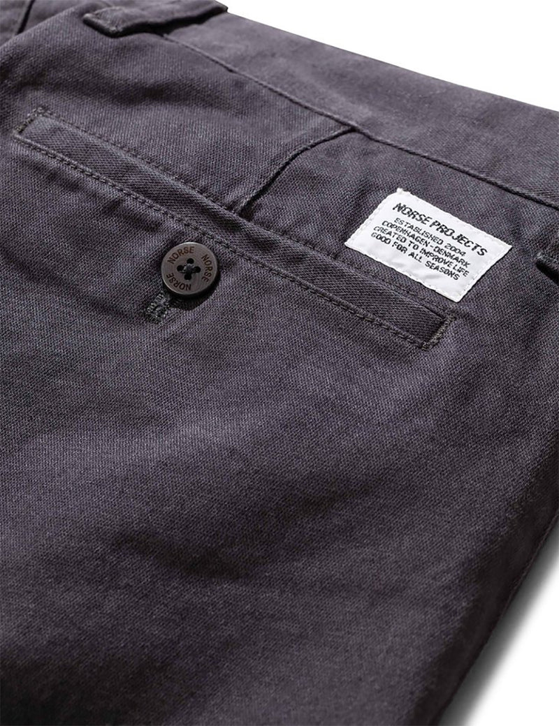 Norse Projects Aros Heavy Chino (Regular) - Slate Grey