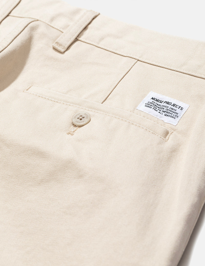 Norse Projects Aros Heavy Chino (Regular) - Oatmeal