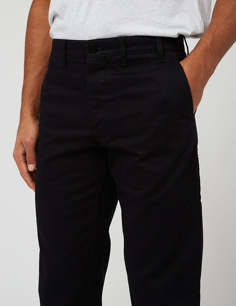 Norse Projects Aros Heavy Chino (Regular Fit) - Black