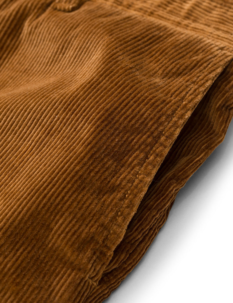 Norse Projects Aros Trousers (Corduroy) - Russet Brown