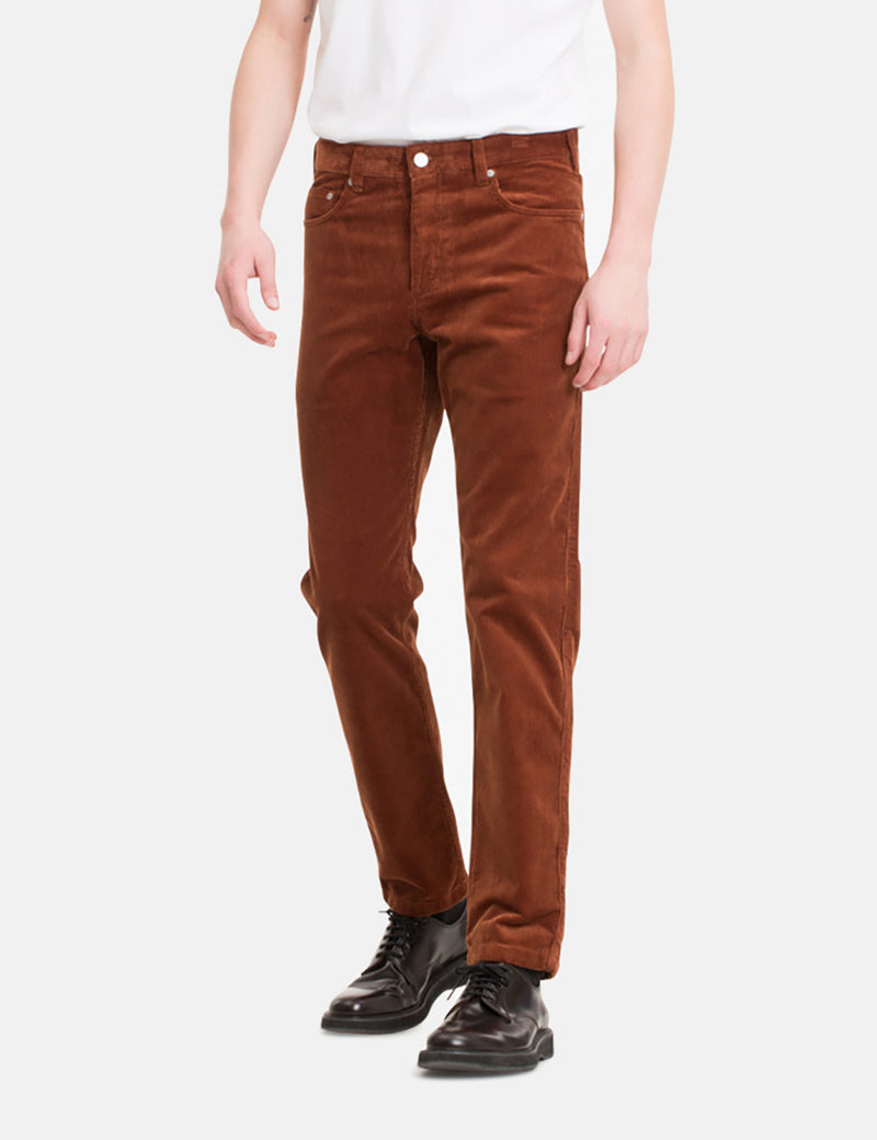 Norse Projects Edvard Trousers (Corduroy) - Zircon Brown