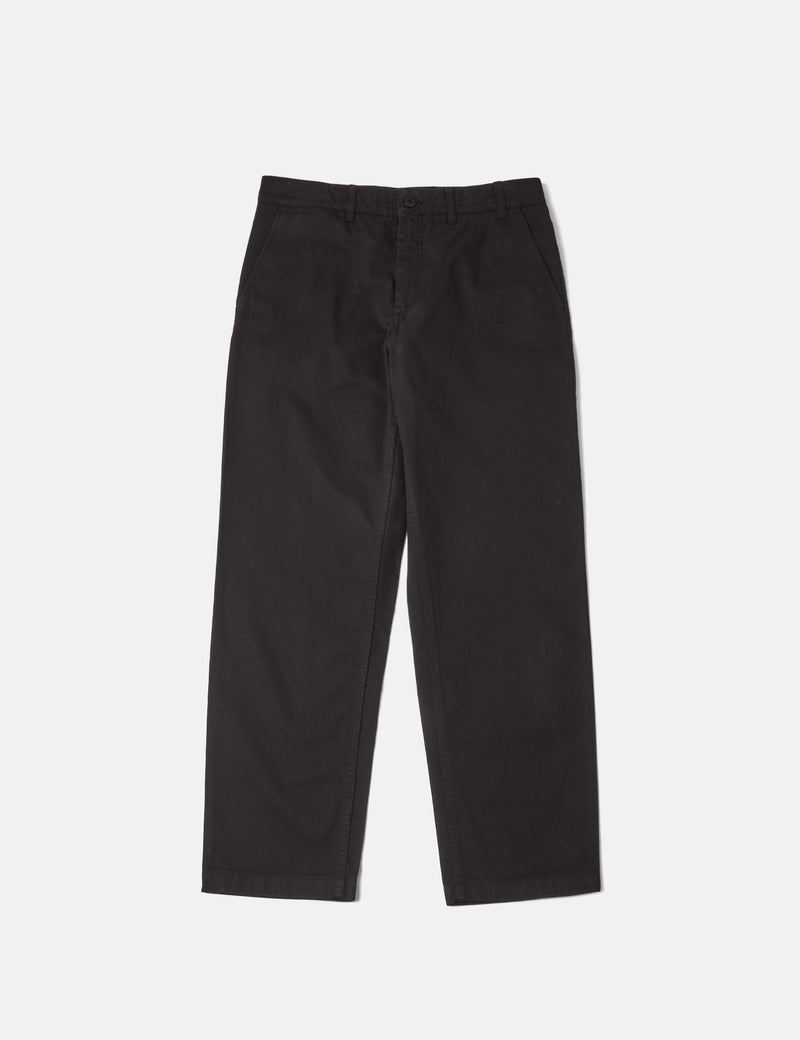 Norse Projects Lukas Heavy Trousers (Relaxed) - Black