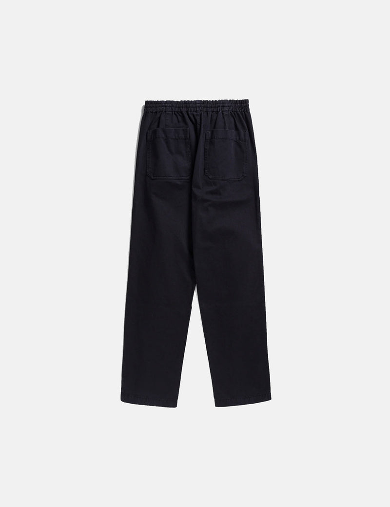 Norse Projects Evald Trousers Organic Twill (Relaxed) - Dark Navy