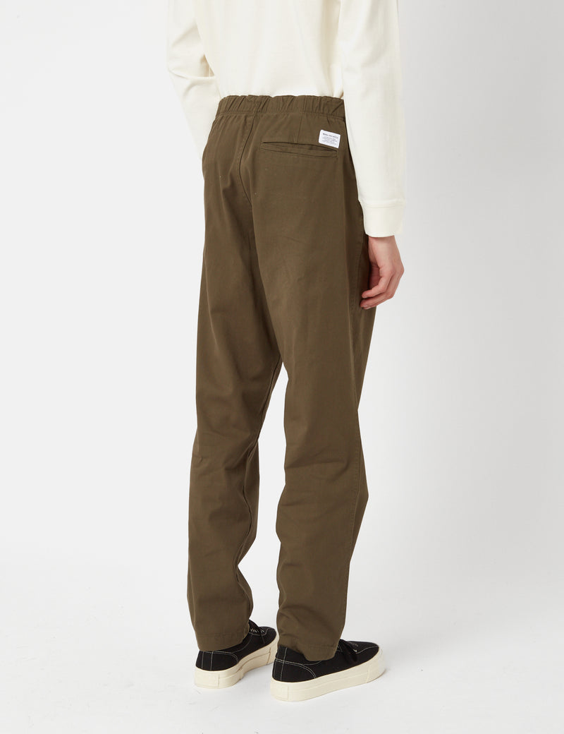 Norse Projects Ezra Light Stretch Trousers (Relaxed) - Ivy Green