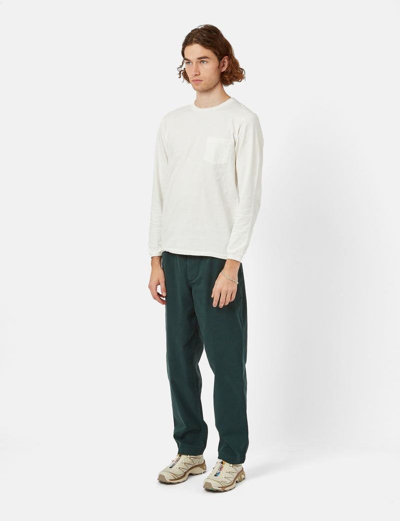 Norse Projects Ezra Trousers (Light Stretch) - Varsity Green