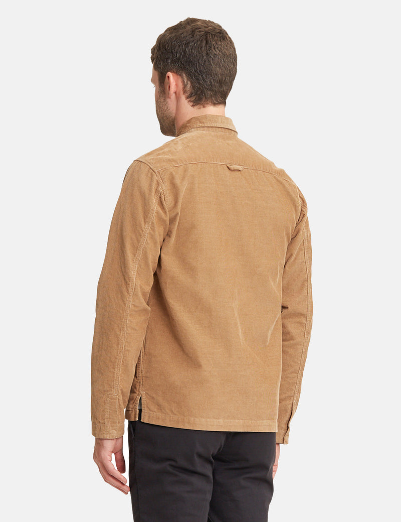 Norse Projects Jens Cord Overshirt - Camel