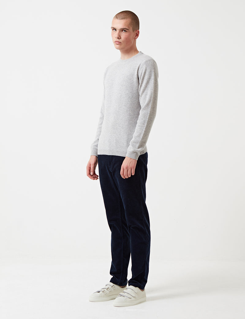 Norse Projects Sigfred Lambswool Jumper - Light Grey