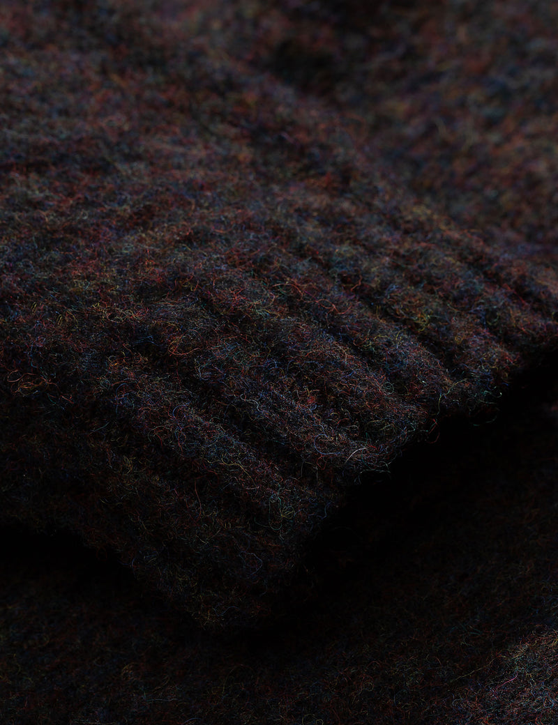 Norse Projects Birnir Brushed Sweatshirt (Wool)  - Black
