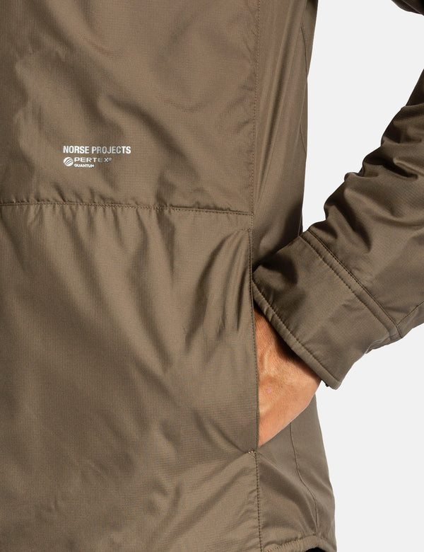 Norse Projects Jens Light Pertex Quantum Jacket - Shale Stone