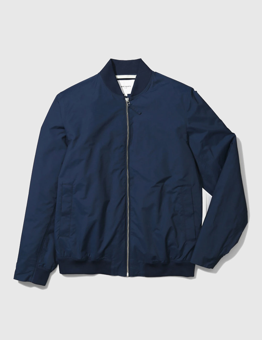 Navy Full-Zip Boston Red Sox MA-1 Bomber Jacket