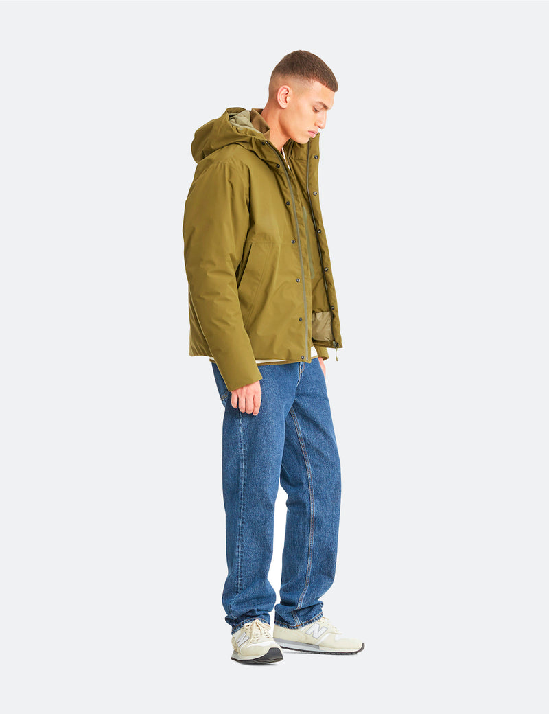 Norse Projects Fyn Down Gore Tex Jacket - Sitka Green