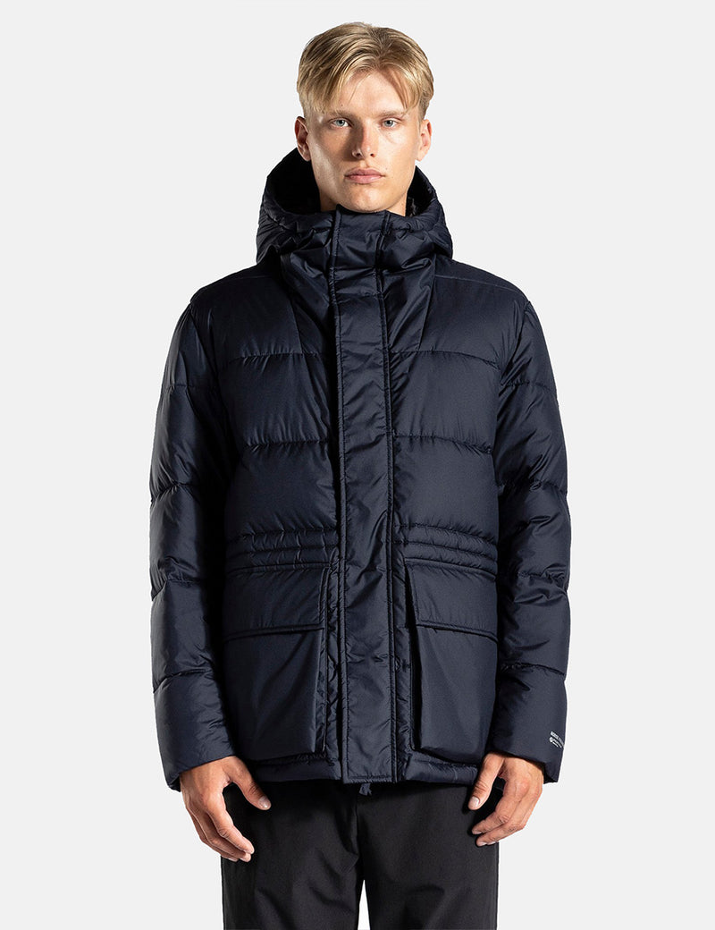 Norse Projects Willum Down Pertex Quantum Jacket - Dark Navy Blue