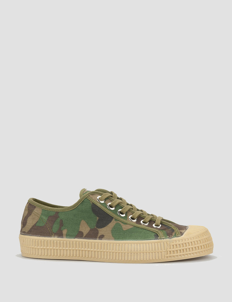 Novesta Star Master Pure Trainers - Green Camouflage