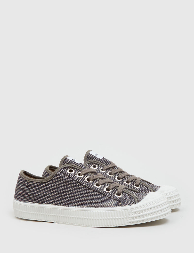 Novesta Star Master Pure Trainers - Houndstooth Tweed