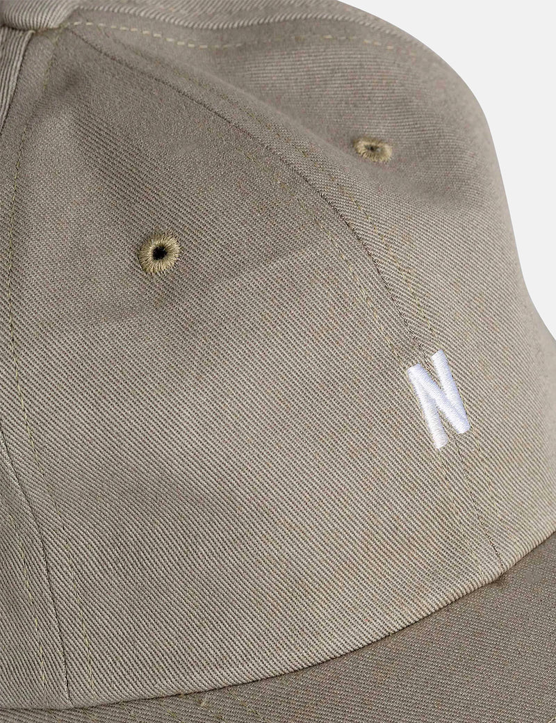 Norse Projects Twill Sports Cap - Washed Kelp