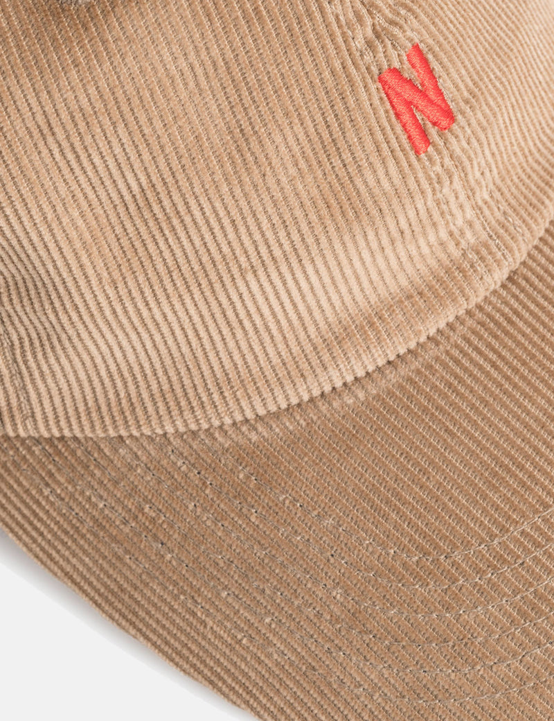 Norse Projects Thin Cord Sports Cap - Camel