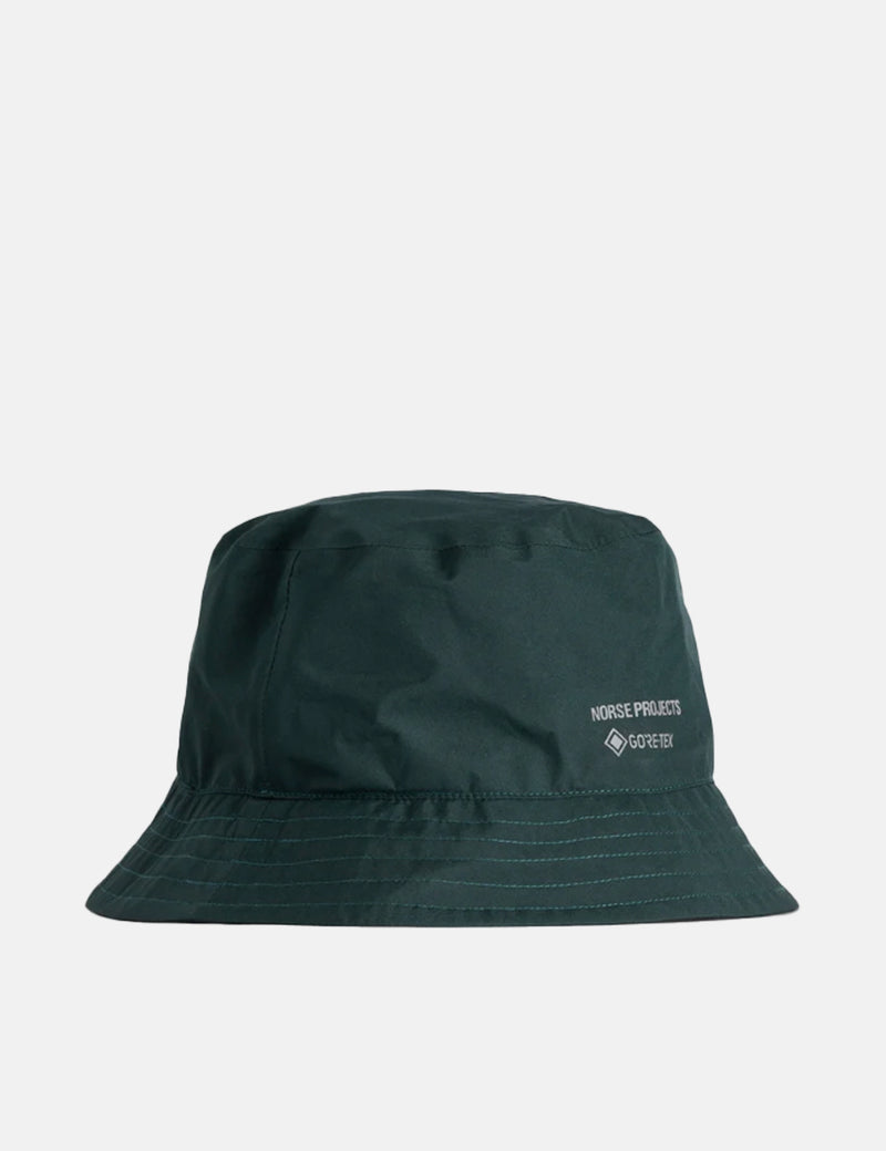Norse Projects Gore-Tex Bucket Hat - Deep Sea Green