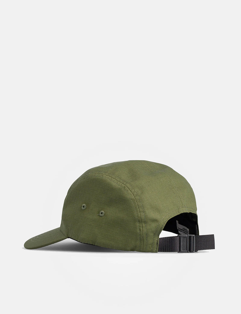 Norse Projects Ripstop 5 Panel Cap - Beech Green