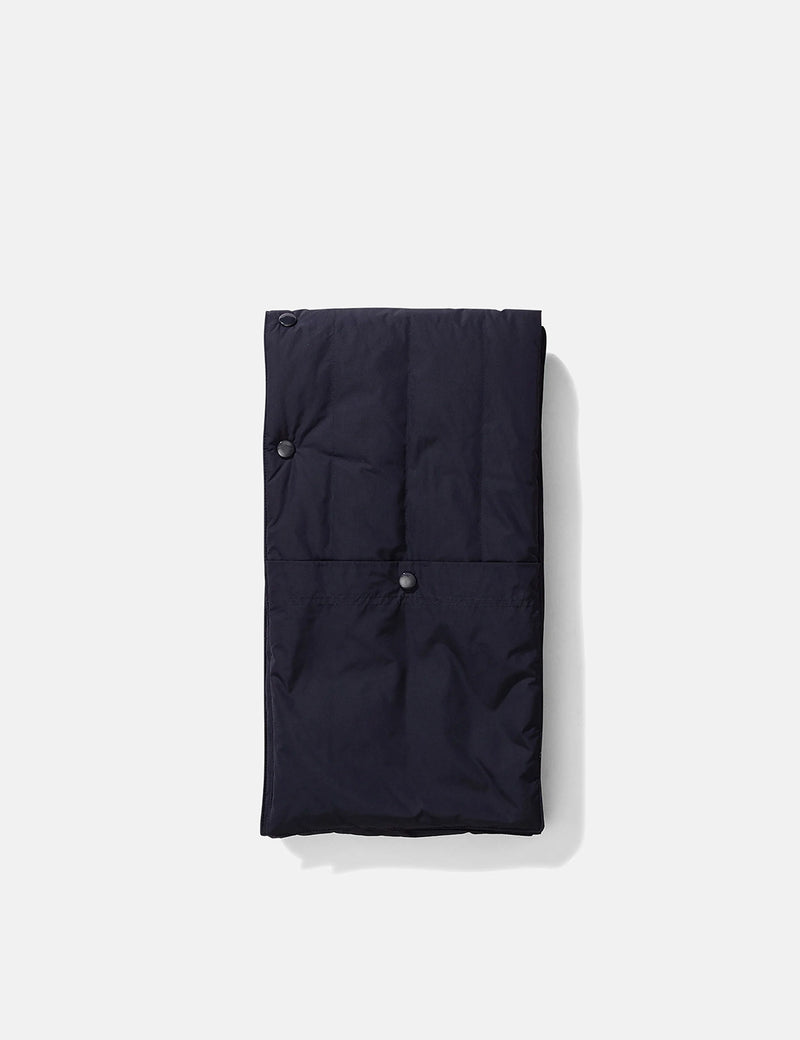 Norse Projects Snap Quilt Scarf - Dark Navy Blue