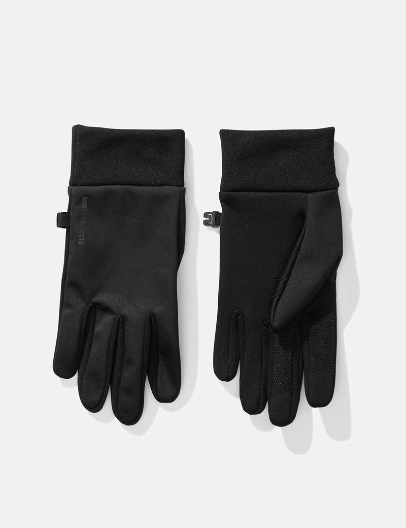 Norse Projects Hidra Touch Screen Gloves - Black