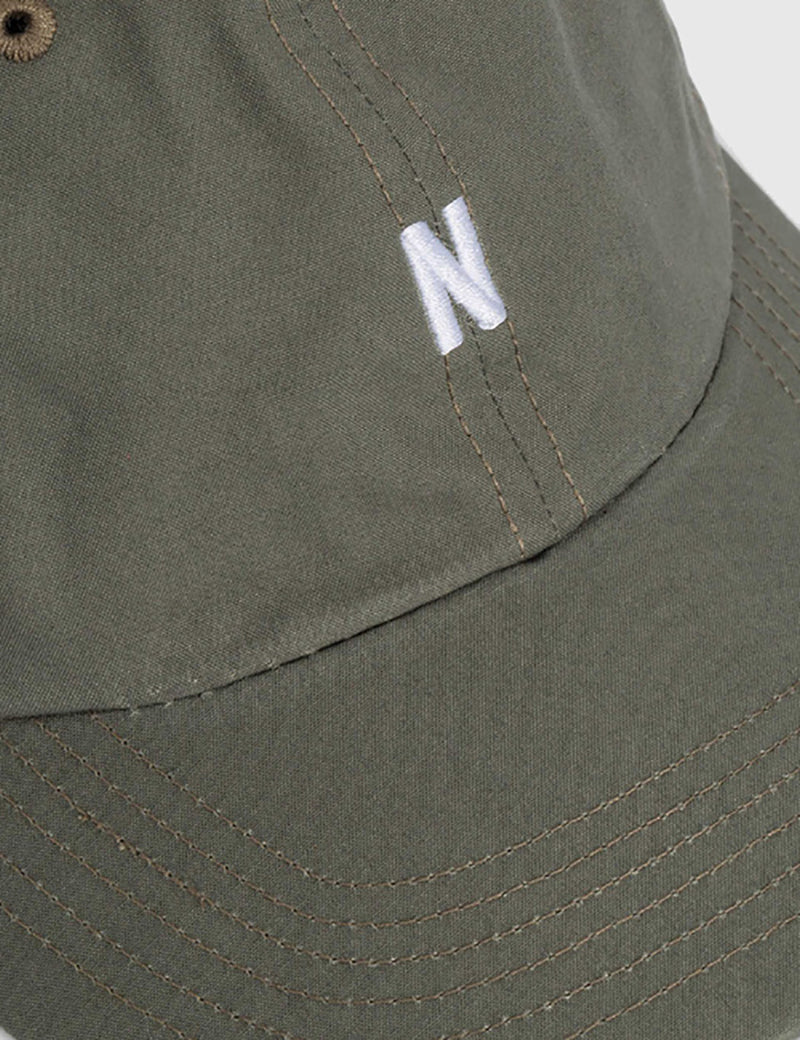 Norse Projects Norse Sports Cap - Lichen Green