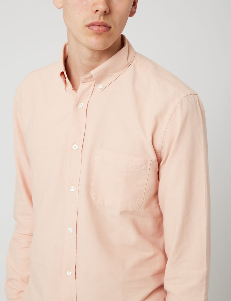 Portuguese Flannel Belavista Shirt - Old Rose Pink