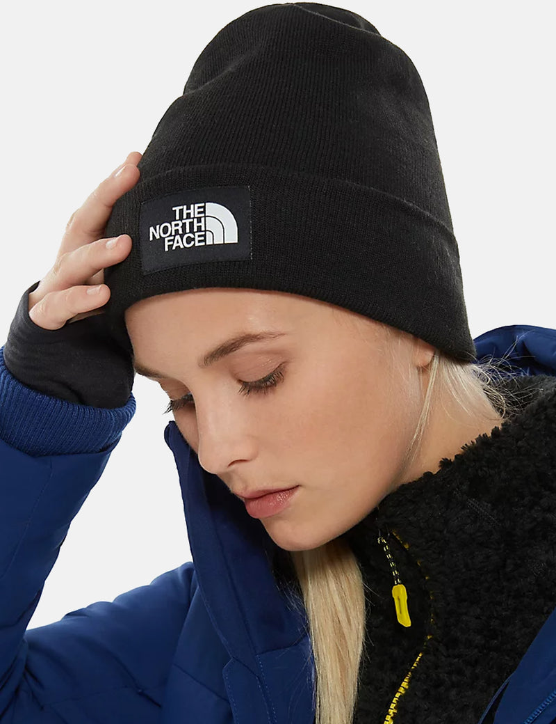 North Face Dock Worker Recycled Beanie - TNF Black