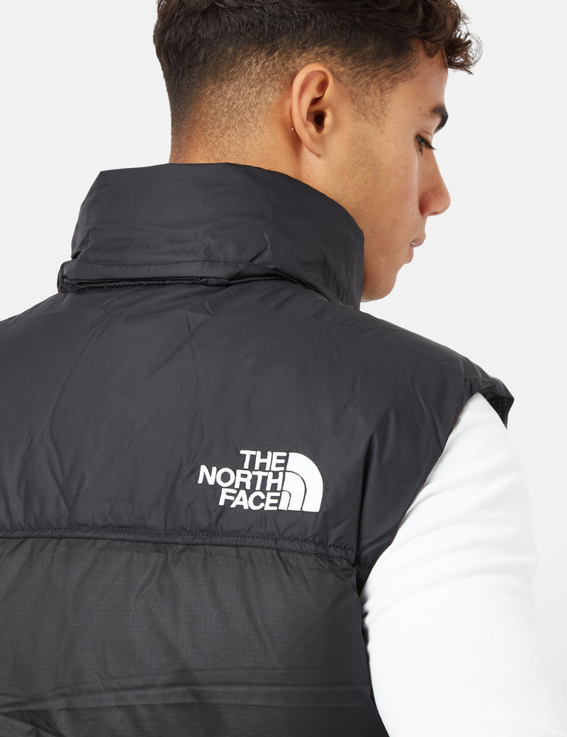 The North Face Printed Nuptse Jacket Black