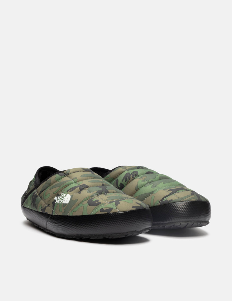 North Face ThermoBall™ Mule V Slipper (Camo Print) - Thyme Green