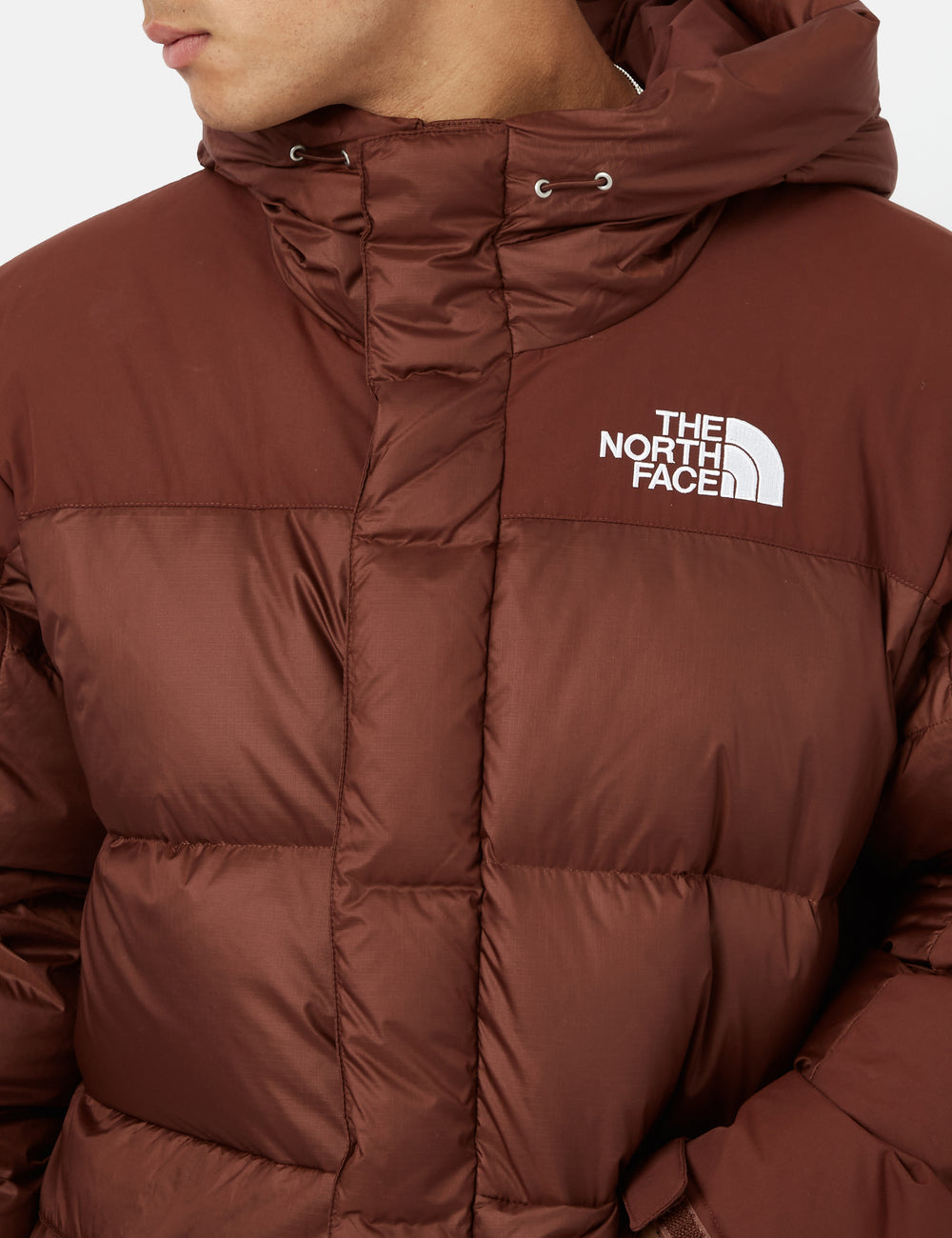 North Face HMLYN Down Parka Jacket - Dark Oak Brown I Urban Excess