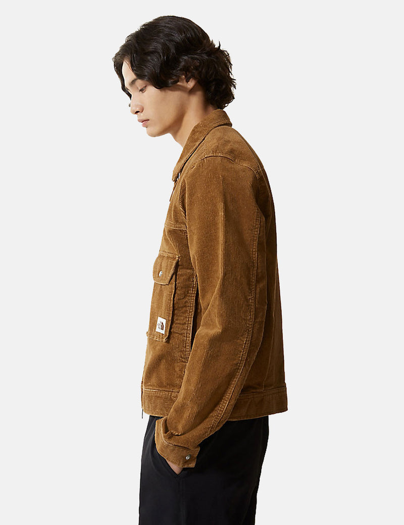 North Face Trucker Jacket - Utility Brown/Aviator Navy Blue