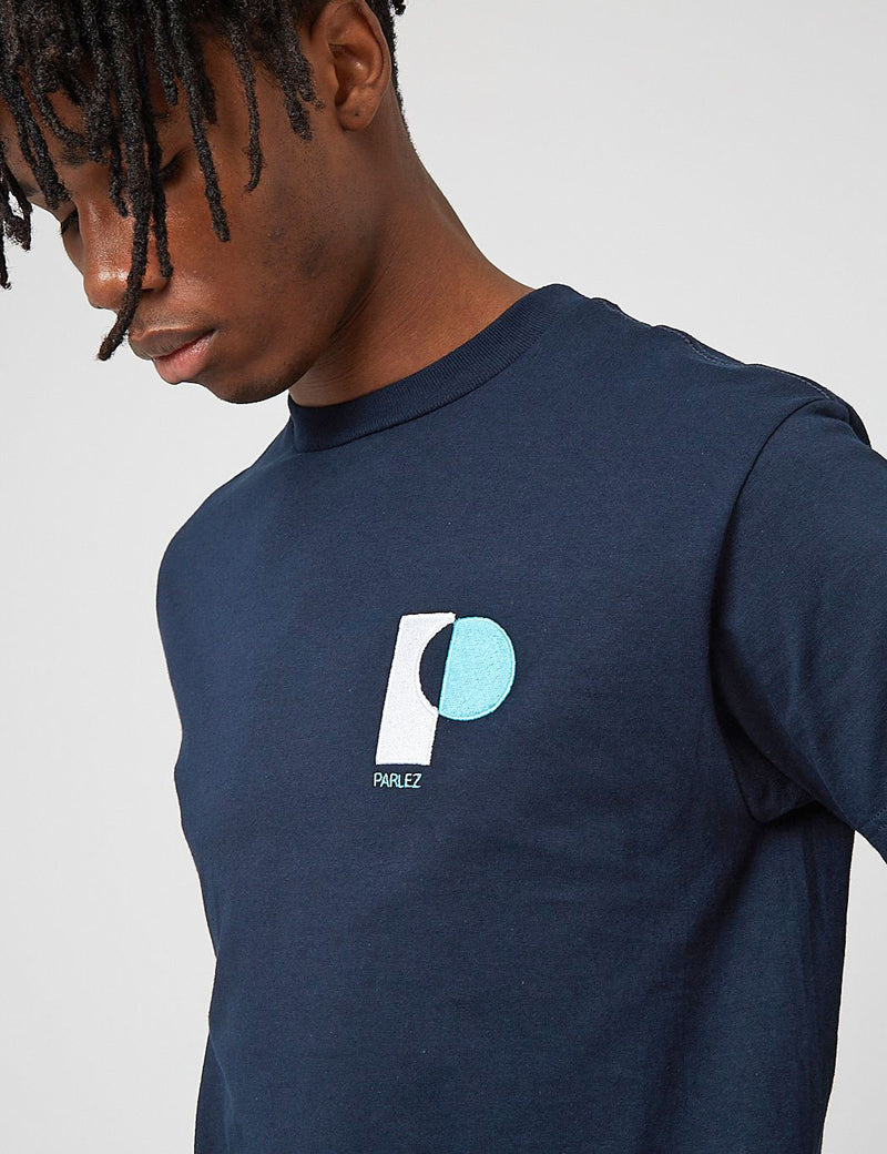 Parlez Pilot T-Shirt - Navy Blue