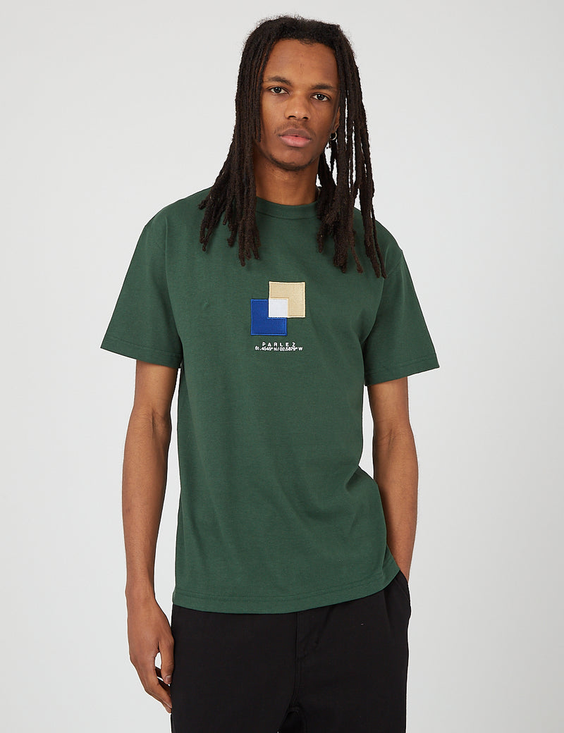 Parlez Bowman T-Shirt - Forest Green
