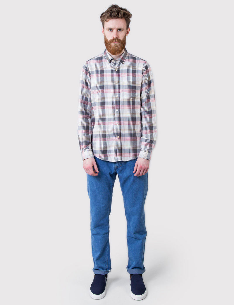 Portuguese Flannel Olival Shirt - Red