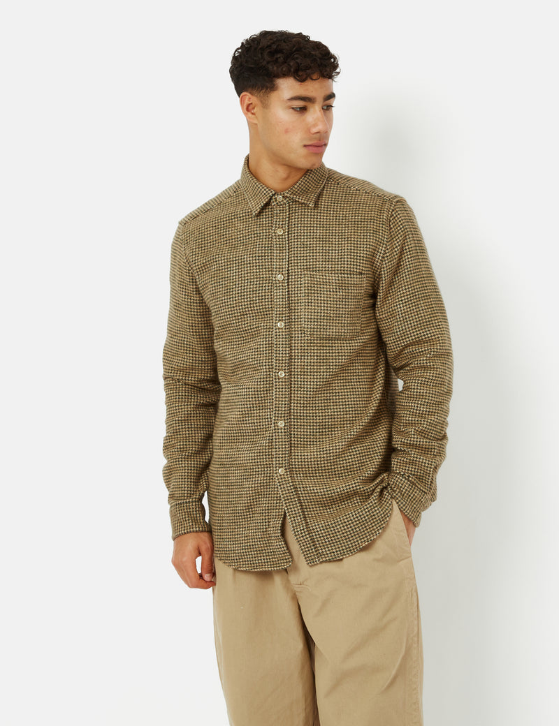 Portuguese Flannel Sottum Shirt - Brown