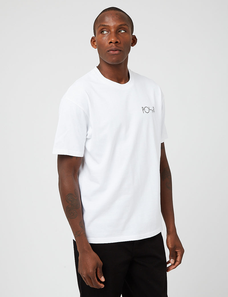 Polar Skate Co. Facescape T-Shirt - White