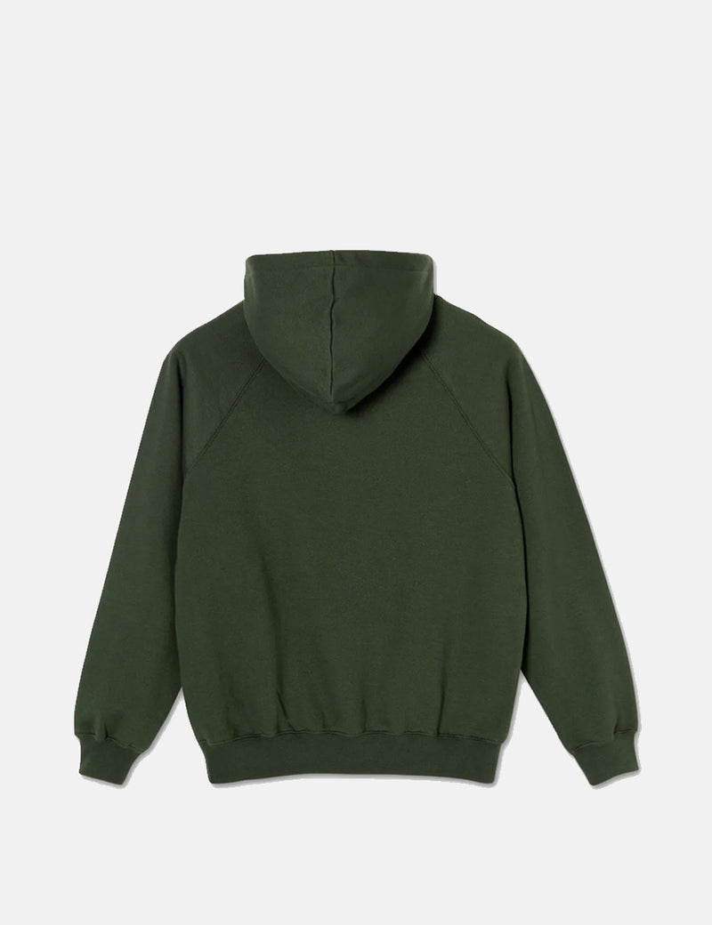 Polar Skate Co. Default Hooded Sweatshirt - Dark Olive Green