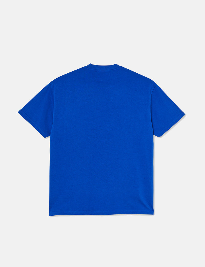 Polar Skate Co. Spiral Pocket T-Shirt - Royal Blue