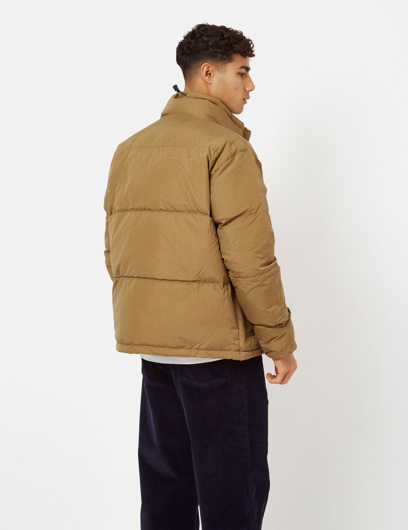 Polar Skate Co. Pocket Puffer Jacket - Antique Gold I Urban
