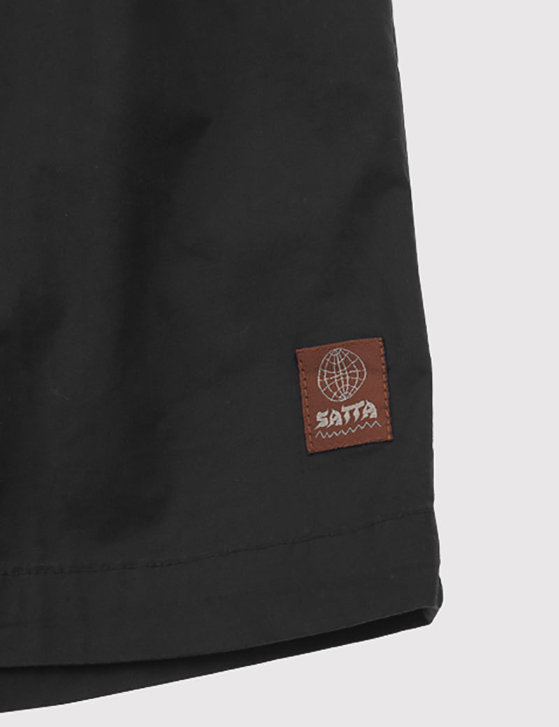 Satta Ibai Board Shorts - Washed Black